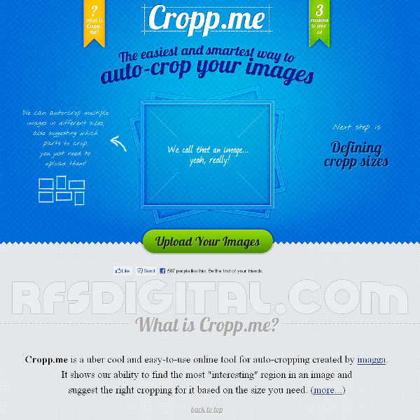 Cropp.me - Recorta imágenes online al instante
