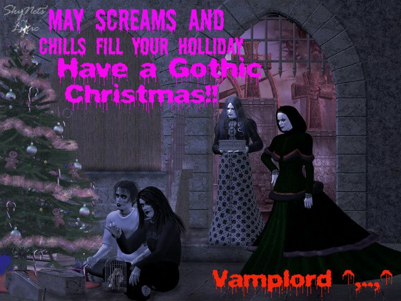 Wishing a Gothic Christmas