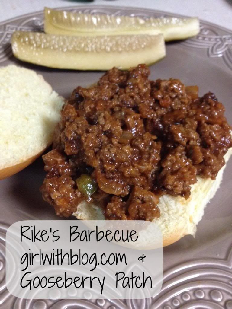 Barbecue Sloppy Joes at GirlWithBlog.com