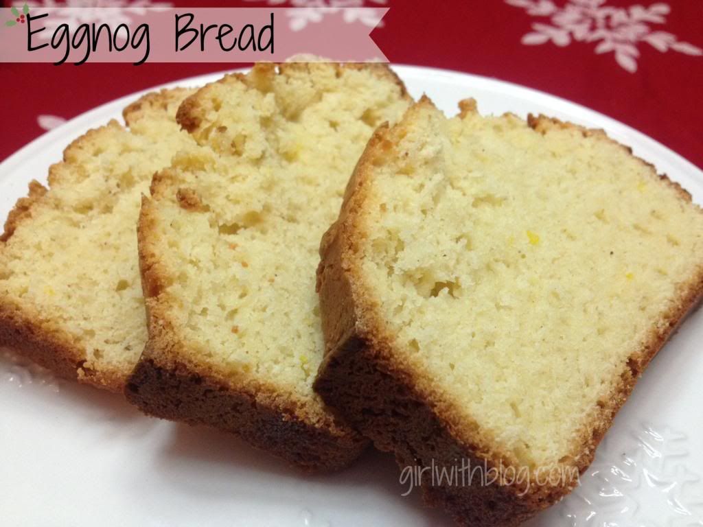 Eggnog Bread from GirlWithBlog.com