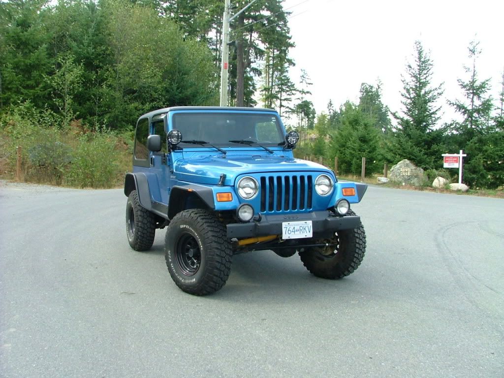 TJ/LJ OME lift on 33x10.5x15 Tires - JeepForum.com