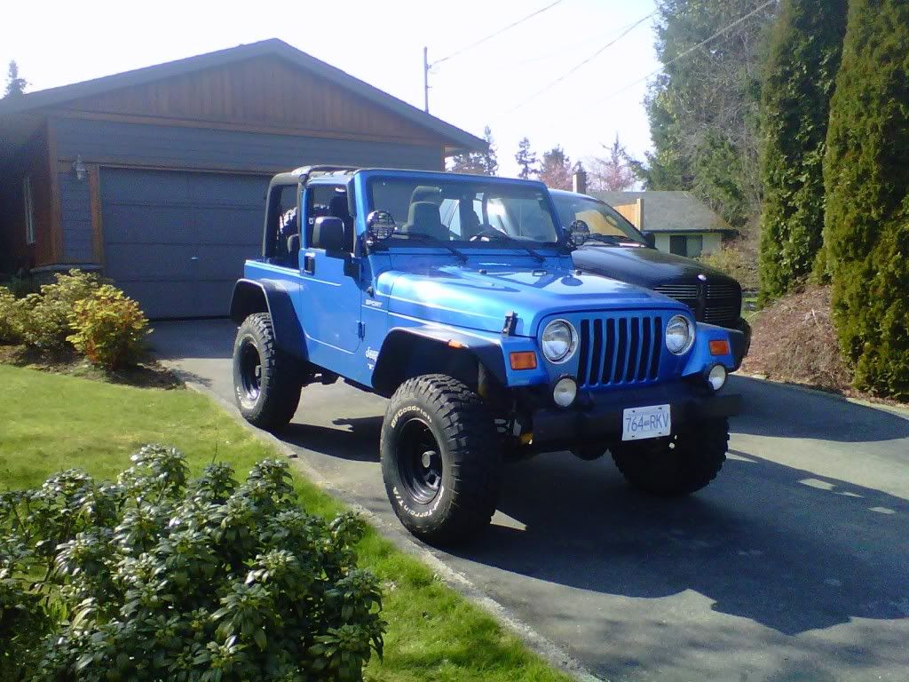 TJ/LJ OME lift on 33x10.5x15 Tires - JeepForum.com
