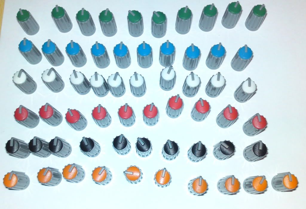 Behringer Mixing Desk Spares Knobs Control Fader EQ AUX etc.. eBay