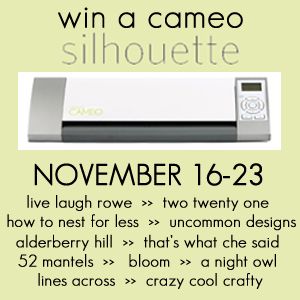 silhouette cameo giveaway