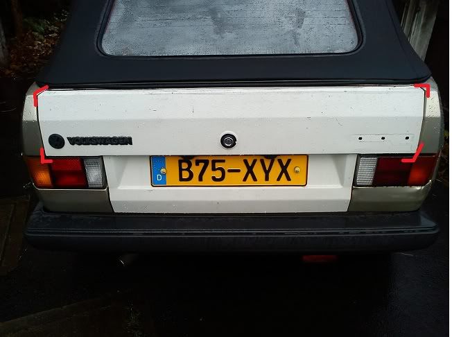 MK1 GOLF Cabrio Roll on RAL 2000 Orange