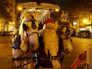Christmas Caroling with Santa and His Reindeer Christmas Caroling with Santa and His Reindeer