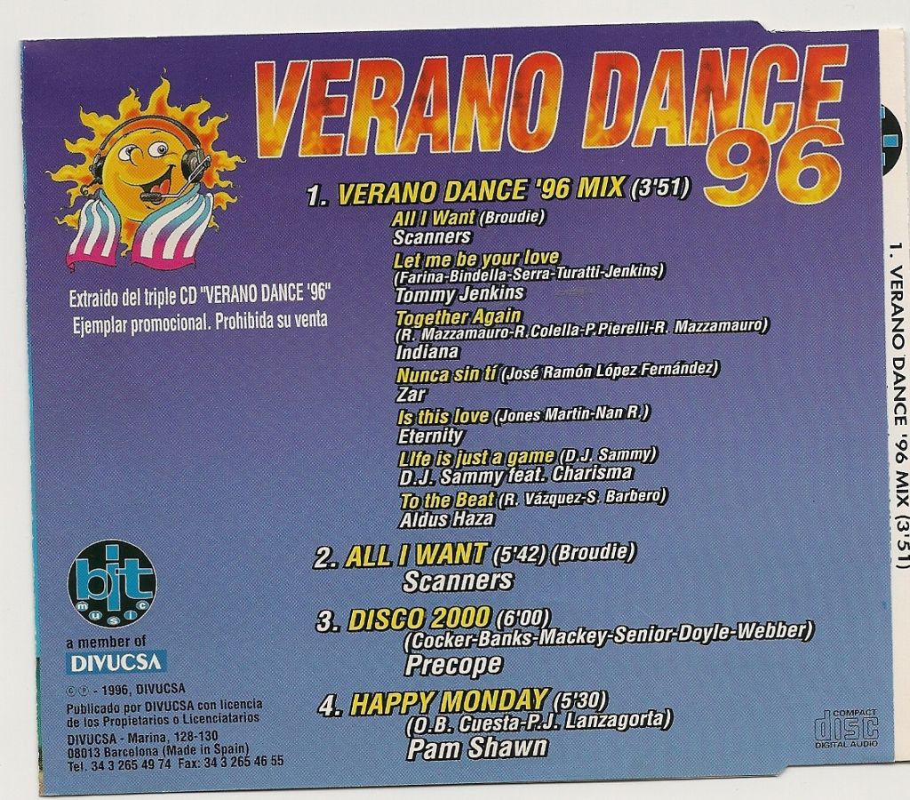 Various - Verano Dance 96 Various - Verano Dance 96