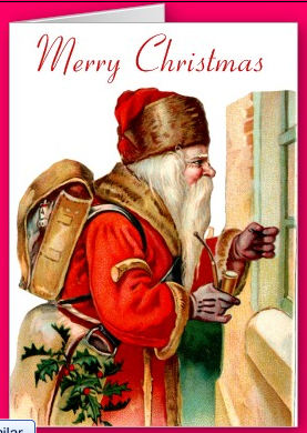 Christmas Visitor Card