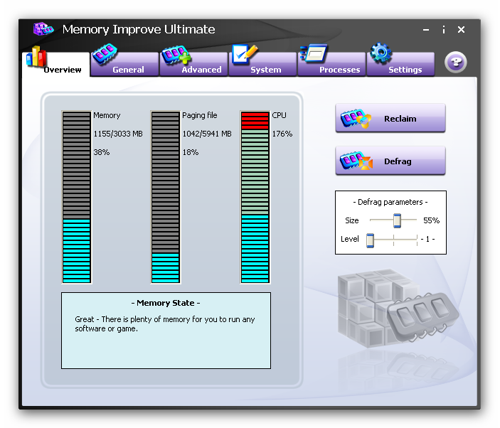 Memory Improve Ultimate - программа предназначена для увеличения