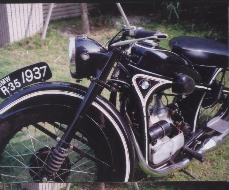 1937年bmw R35 古董機車整理前整理後 Mobile01