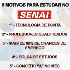 inscrições 2013 cursos senai senai cursos gratuitos