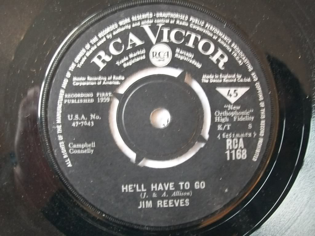 He'll Have To Go / In A Mansion Stands My Love - Jim Reeves