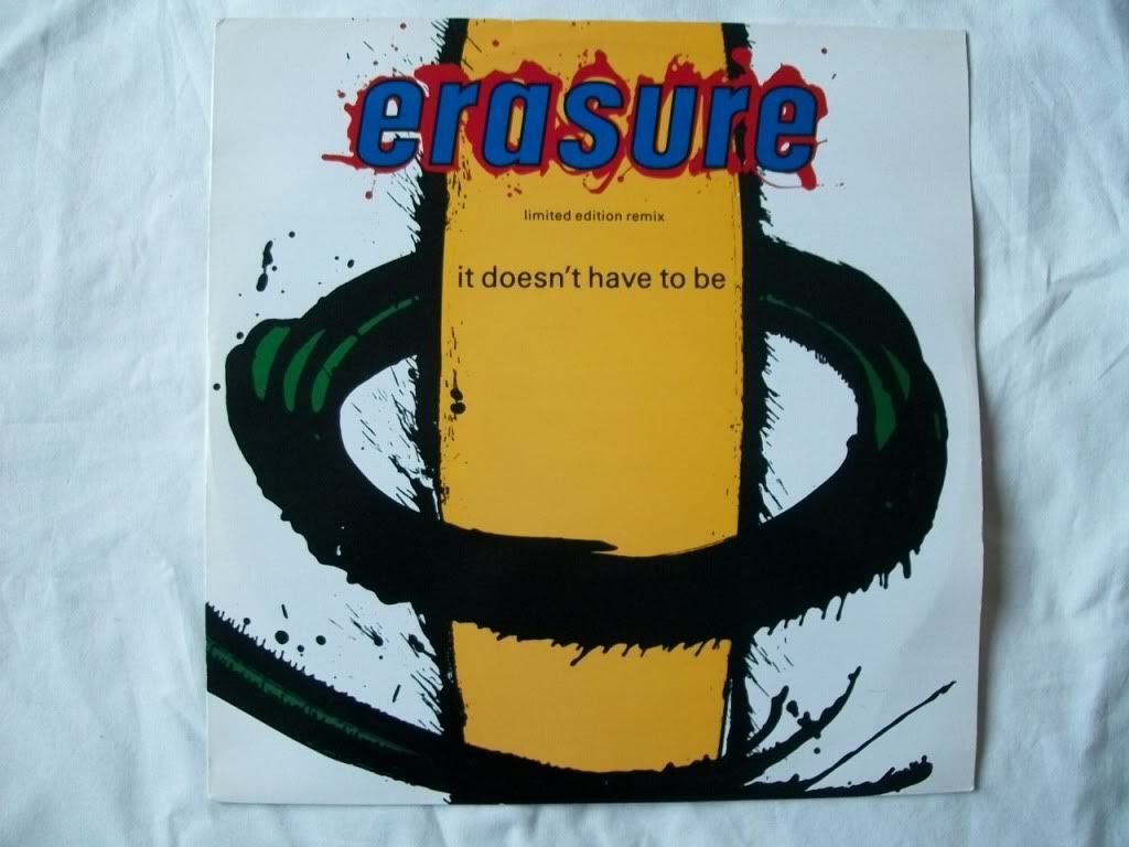 Erasure - It Doesn't Have To Be - Limited Edition Remix