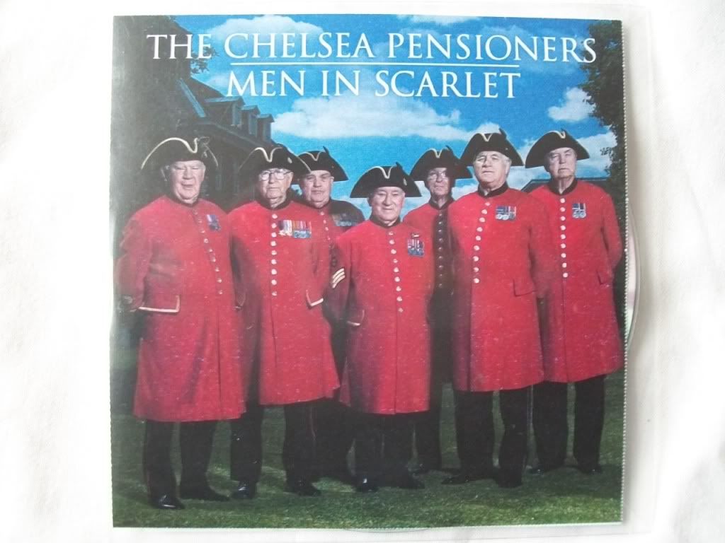 CHELSEA PENSIONERS - Men in Scarlet - 4 track Radio Sampler - CD single