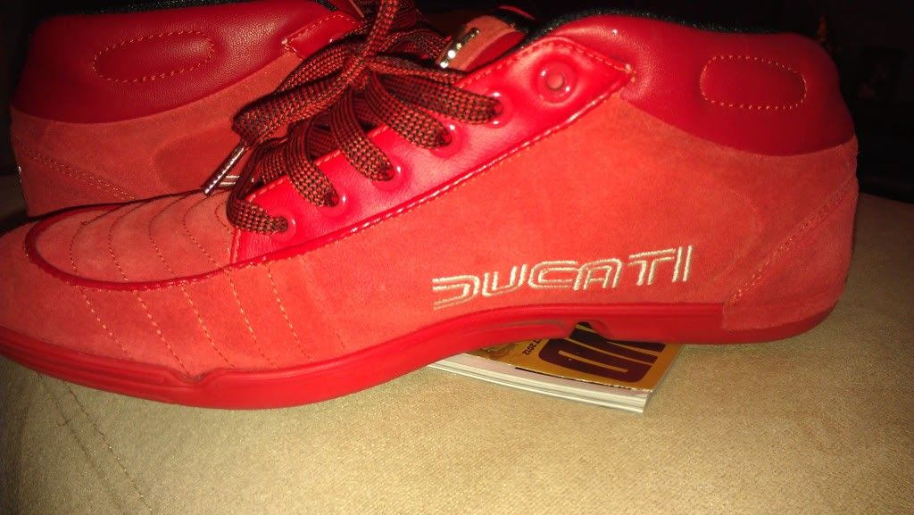 puma ducati red shoes