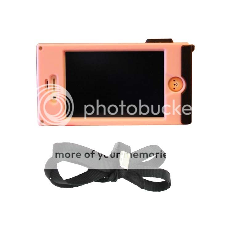 Plastic Hard Case Cover Fashion Retro Camera Style with Strap for iPhone4 4S 4G