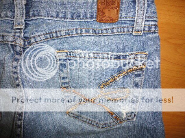 BKE STAR 20 LOW RISE FLARE STRETCH JEANS 28 x 32  