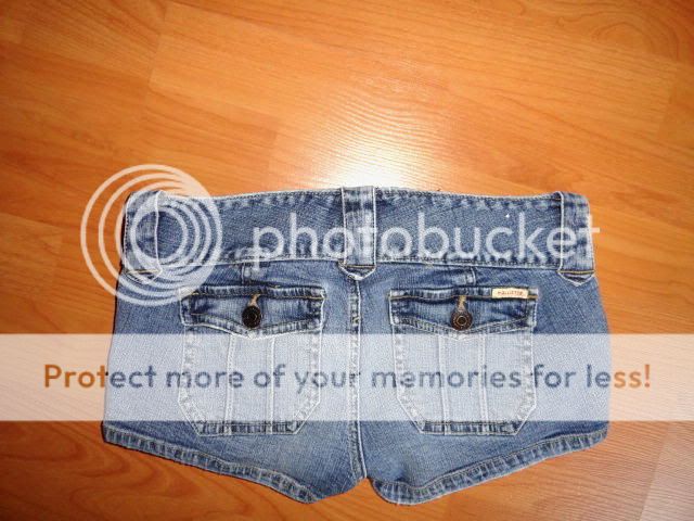 LOT of 2 ABERCROMBIE & HOLLISTER SHORT SHORTS sz 00 & 0  