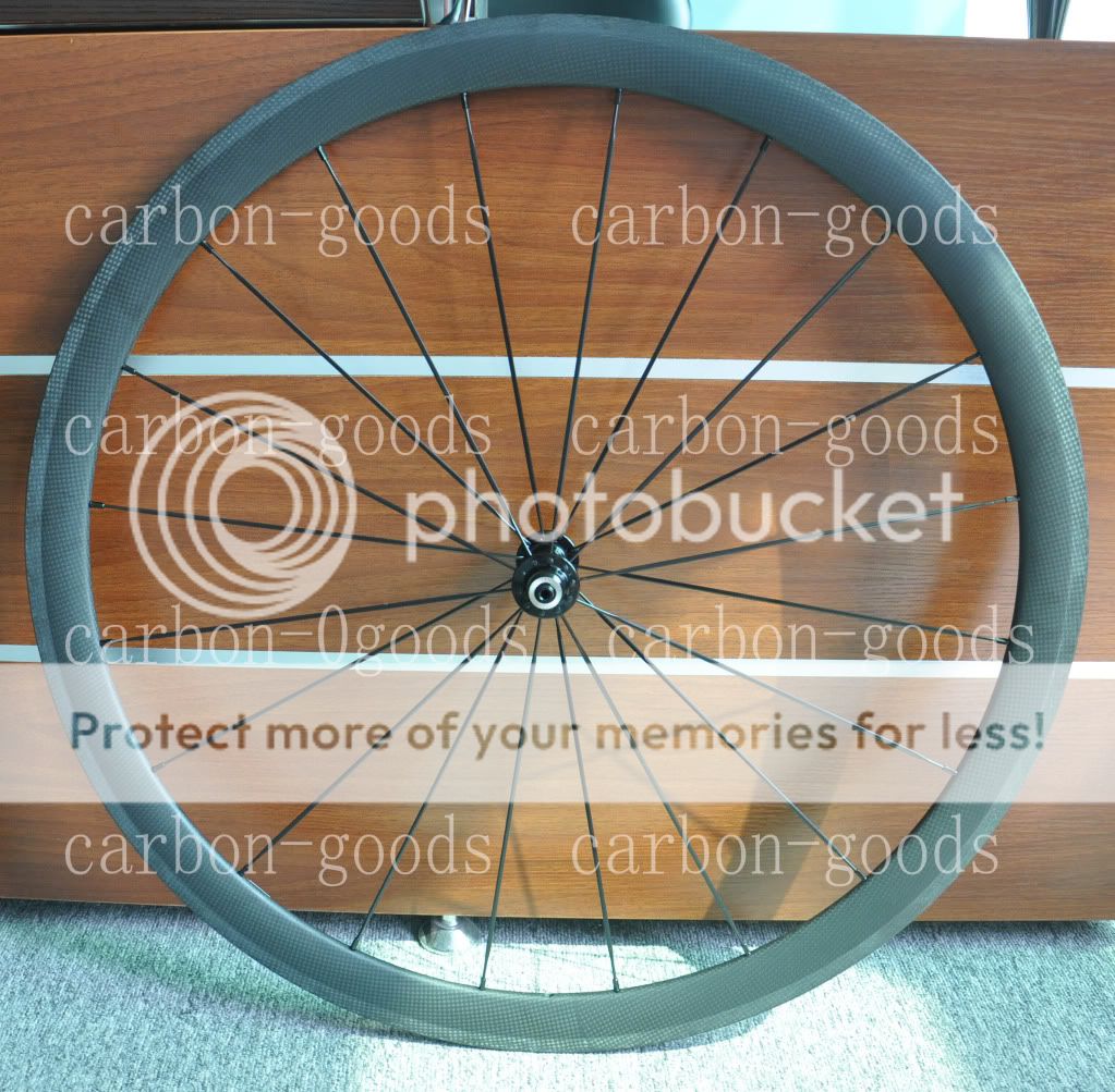 Full Carbon 700c 3K Matt 38mm Road Bike Tubular Wheels Wheelset