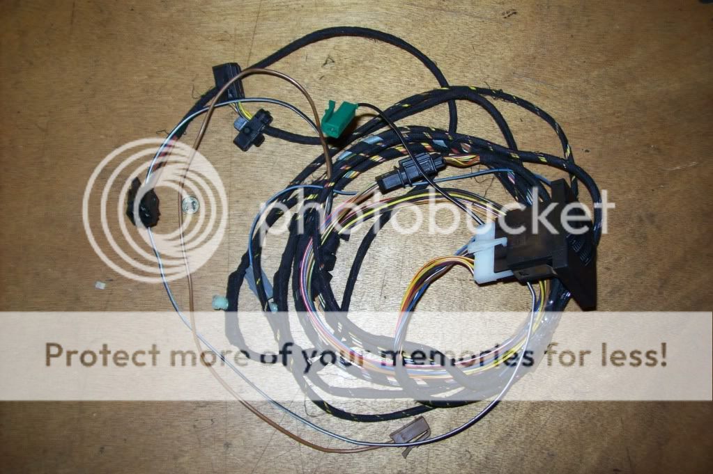 VW Golf MK3 VR6 GTi Leather Heated Seat Wiring Loom & Switch OEM ...