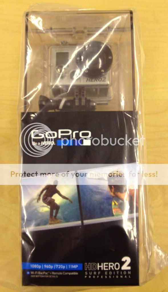 GoPro HD HERO2 HD HERO2 Surf Edition Camcorder   Silver  