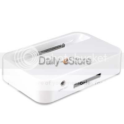 USB Cable + Dock + Charger for Apple Iphone 4G 4TH AGE  