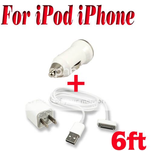 USB Cable + Dock + Charger for Apple Iphone 4G 4TH AGE  